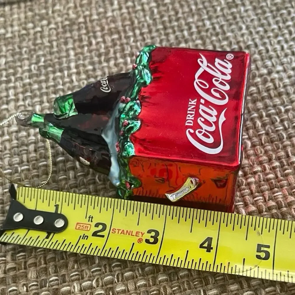 Coca Cola Christmas Ornament bottle